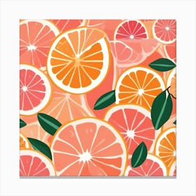 Oranges And Grapefruits 3 Canvas Print