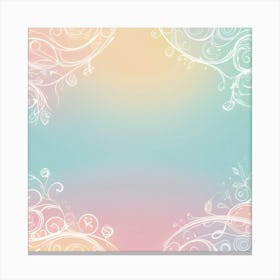 Abstract Background Canvas Print