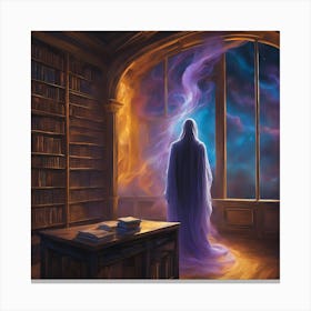 Summoning Magic Canvas Print