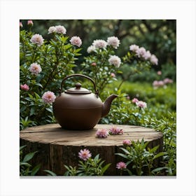 Tea Art 180 Canvas Print