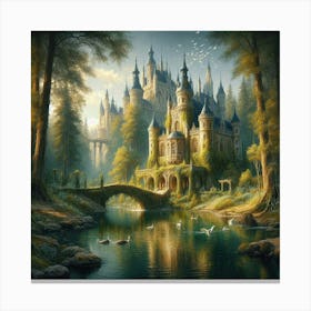 Fairytale Castle 3 Canvas Print