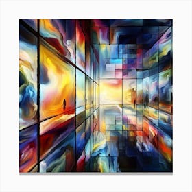 Noname Glass Art 6 Canvas Print