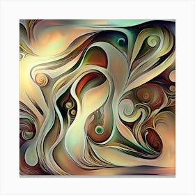 Abstract Painting 5 Canvas Print