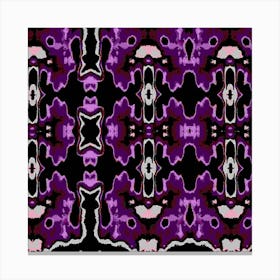 Purple Kaleidoscope Canvas Print