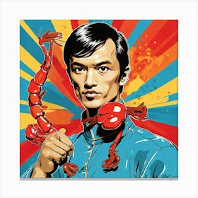 Kung Fu Master Canvas Print