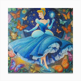 Cinderella Canvas Print