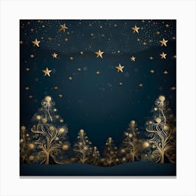 Christmas Background 4 Canvas Print