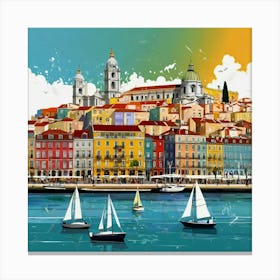 Lisbon Canvas Print