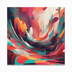 Dive Into The World Of Abstraction 1 Canvas Print