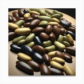 Chocolate Beans 5 Canvas Print