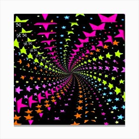 Psychedelic Stars 2 Toile