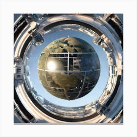 Earth From Space 10 Canvas Print