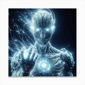 Cyborg 4 Canvas Print