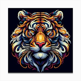 Wild Animal Illustration 300 Canvas Print