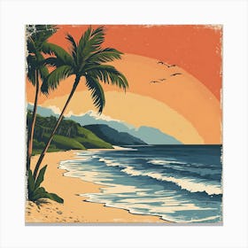 Hawaiian Sunset Canvas Print