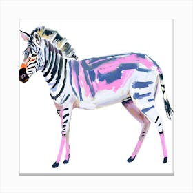 Plains Zebra 03 Canvas Print