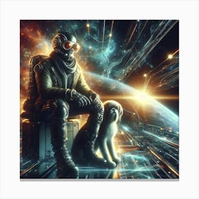 Sci-Fi Art Canvas Print