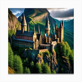 Hogwarts Castle 3 Canvas Print