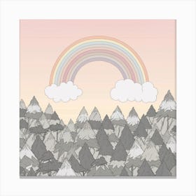 Rainbow In The Sky Canvas Print