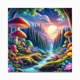 Fairytale Forest 13 Canvas Print