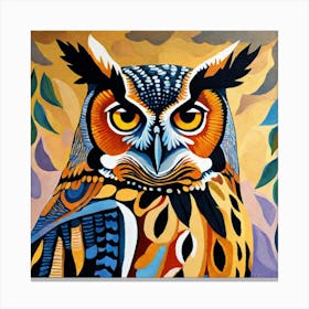 astonishing owl Canvas Print