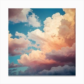 Cloudy Sky Canvas Print