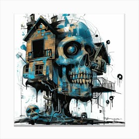 House Of Skulls 3 Canvas Print