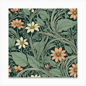 Floral Pattern 8 Canvas Print