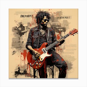 One Parry'S Rock And Roll Canvas Print