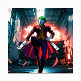 Joker 2 Canvas Print