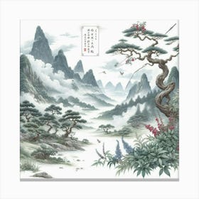 China Canvas Print