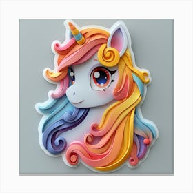 Unicorn 520 Canvas Print