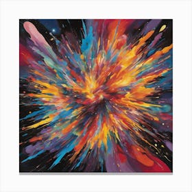 Explosion 1 Canvas Print