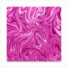Rsoe Pink Liquid Marble Canvas Print