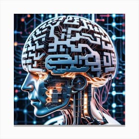 Artificial Intelligence 117 Canvas Print