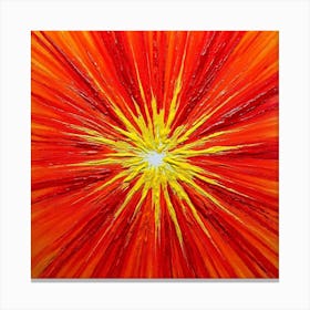 Burst Canvas Print