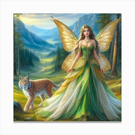 Fairy Of The Forest Canvas Print