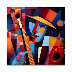 Jazz Musician 23 Canvas Print