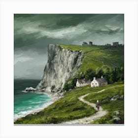 Cliff Path Canvas Print