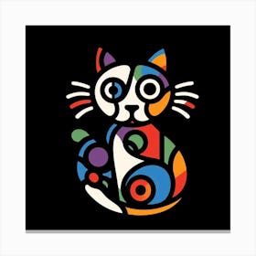 Cat lovers Canvas Print