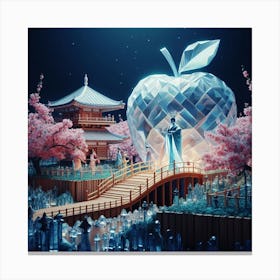 Apple Blossoms Canvas Print