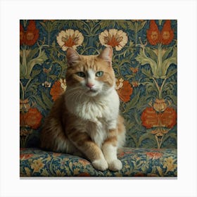 Default William Morris Cat Prints 2 Canvas Print