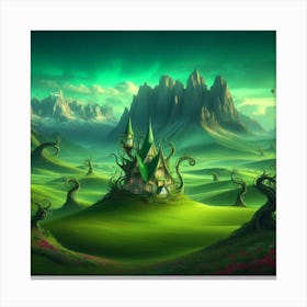 Fairytale Castle Canvas Print