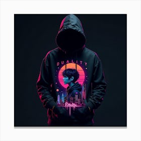 Quality Hoodie Canvas Print