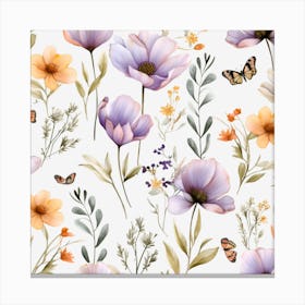 Wildflowers 5 Canvas Print