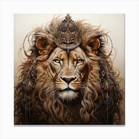 King of the Jungle Canvas Print