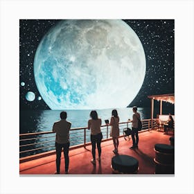 Full Moon 8 Canvas Print