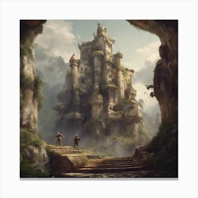 Fantasy Castle 31 Canvas Print