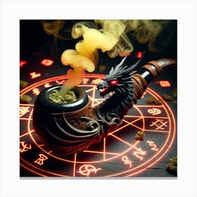 Arcane Pipe Canvas Print