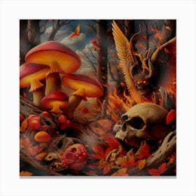 Autumn in Hell Canvas Print